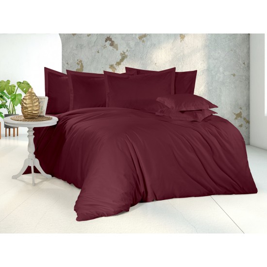 Lenjerie de pat Uni din bumbac fabricată cu atenție la detalii în atelierul propriu. Lenjerie de pat Uni din bumbac fabricată cu atenție la detalii în atelierul propriu.