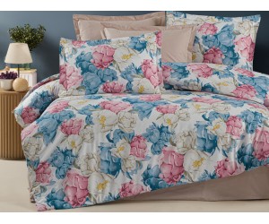 Lenjerie de pat cu bujori