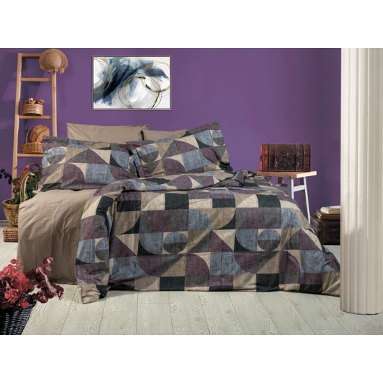 Lenjerie de pat Eden din bumbac fabricată cu atenție la detalii în atelierul propriu. Lenjerie de pat Eden din bumbac fabricată cu atenție la detalii în atelierul propriu.