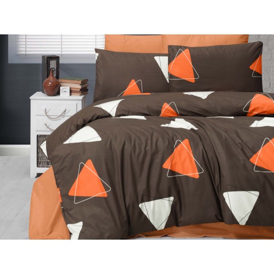 Lenjerie de pat Peony din bumbac fabricată cu atenție la detalii în atelierul propriu.