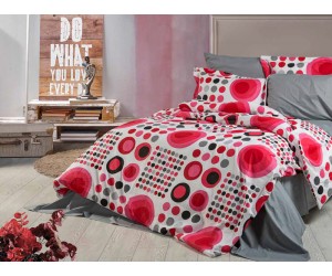Lenjerie de pat Red Dots