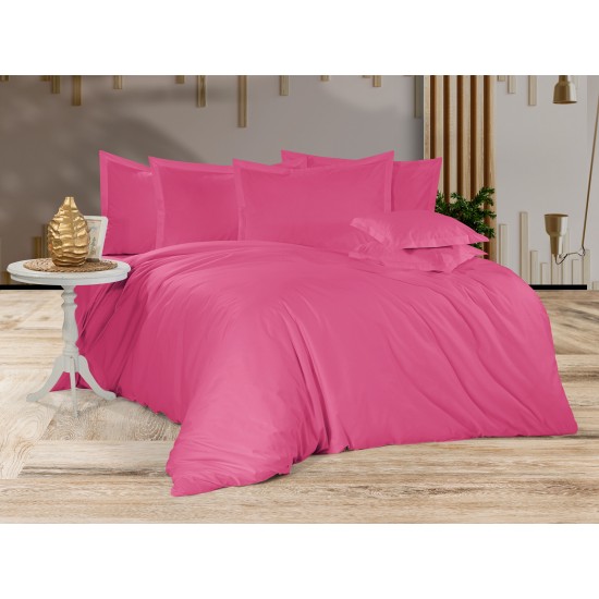 Lenjerie de pat Uni din bumbac fabricată cu atenție la detalii în atelierul propriu. Lenjerie de pat Uni din bumbac fabricată cu atenție la detalii în atelierul propriu.